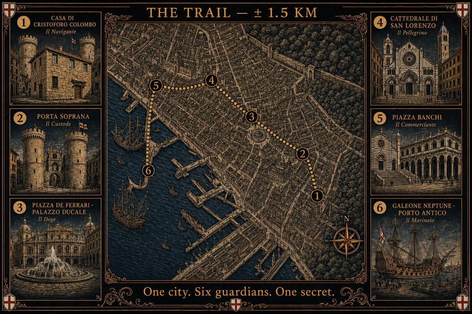 The trail through Genoa